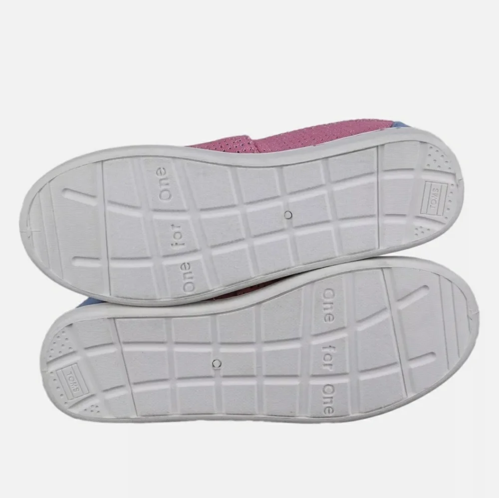 Toms Girl Classic Slip-On Shoes, 10001294 Size 2.5Y